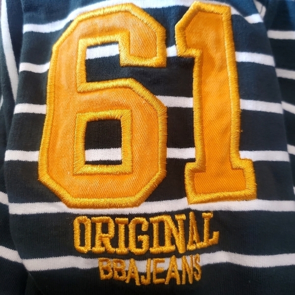 Japanese Brand BangBang Neo Fit Striped Hoodie - Picture 5 of 6